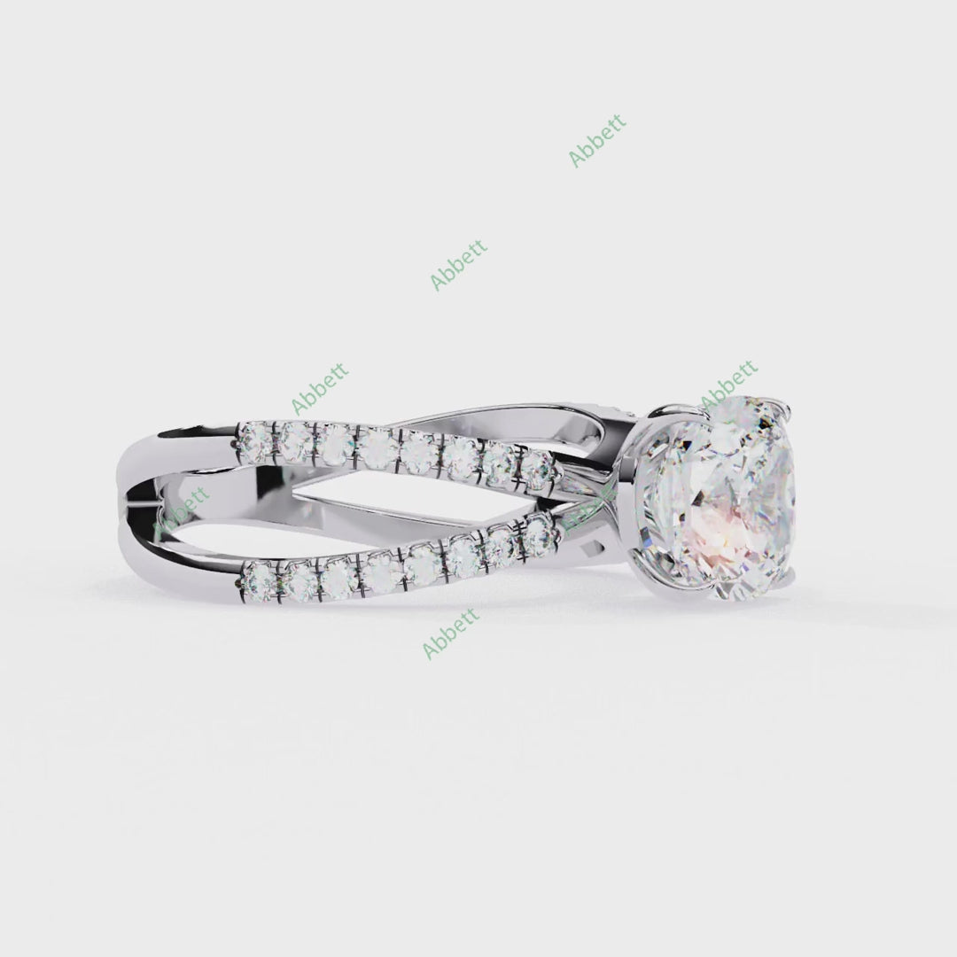 Accented Engagement Ring ENAC1538