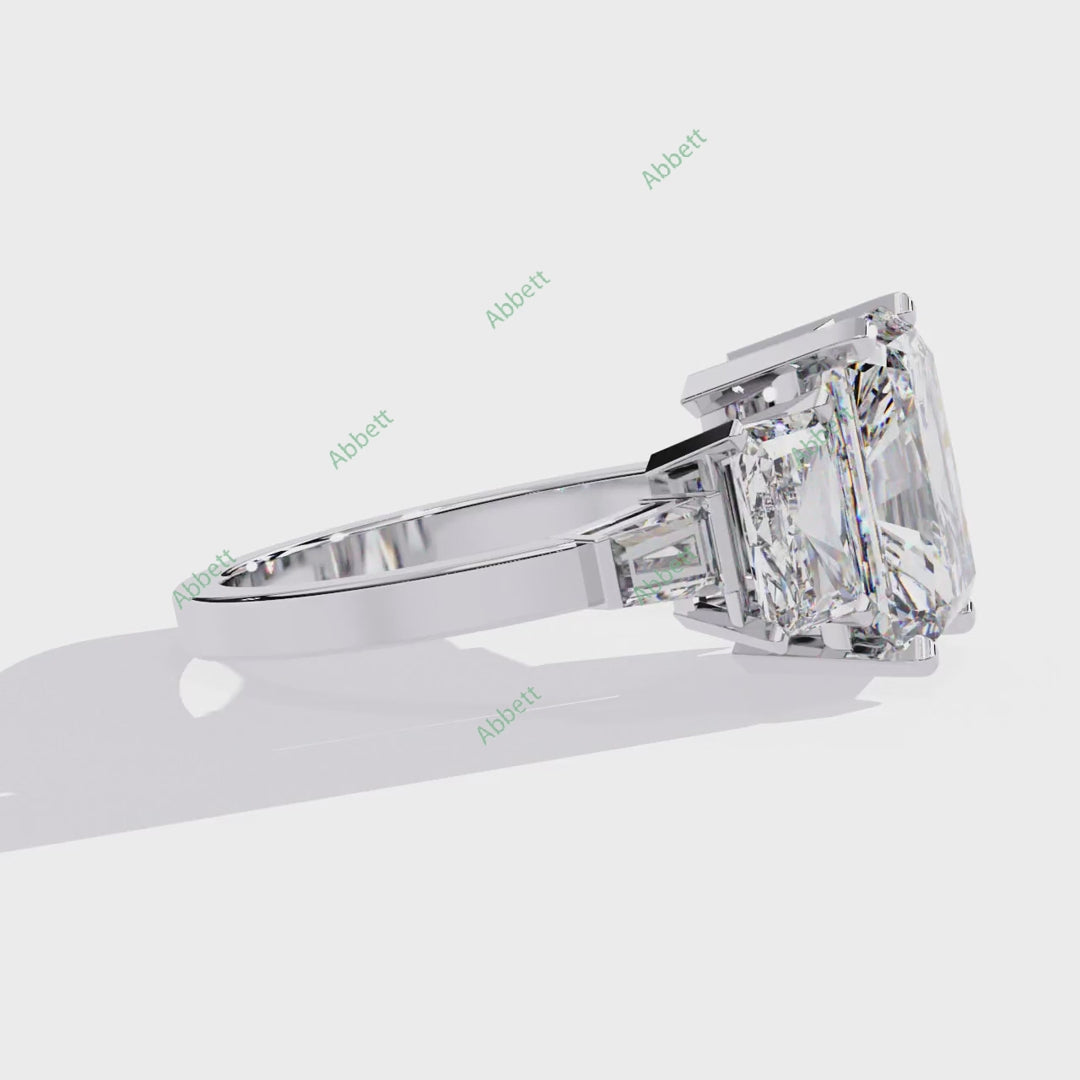 Three Stone Engagement Ring ENTH1110