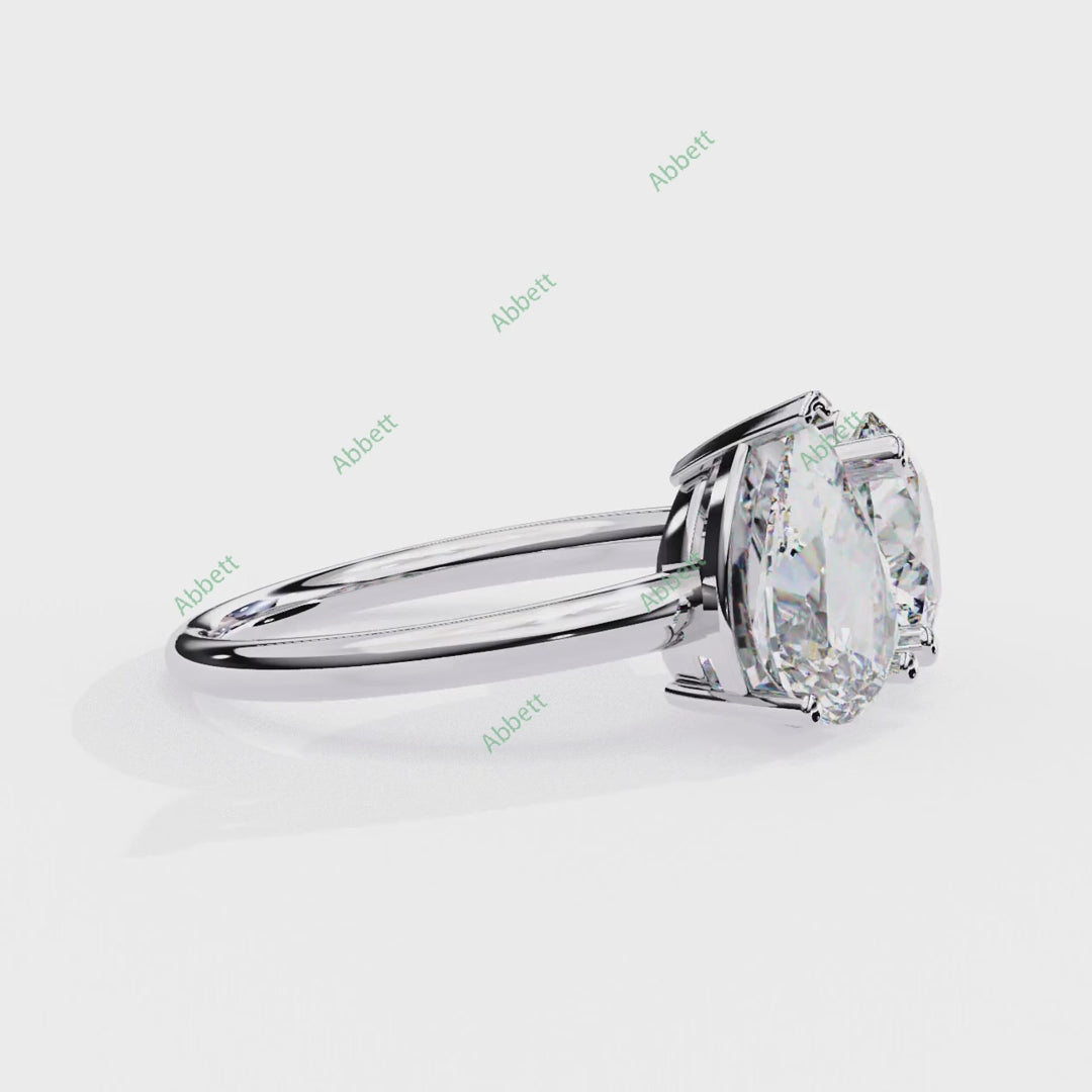 Two Stone Engagement Ring ENTW1172