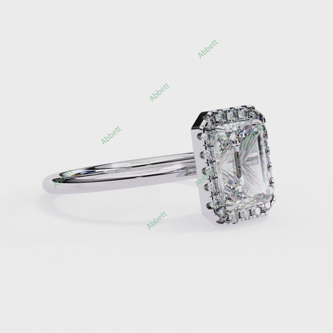 Halo Engagement Ring ENHA1592