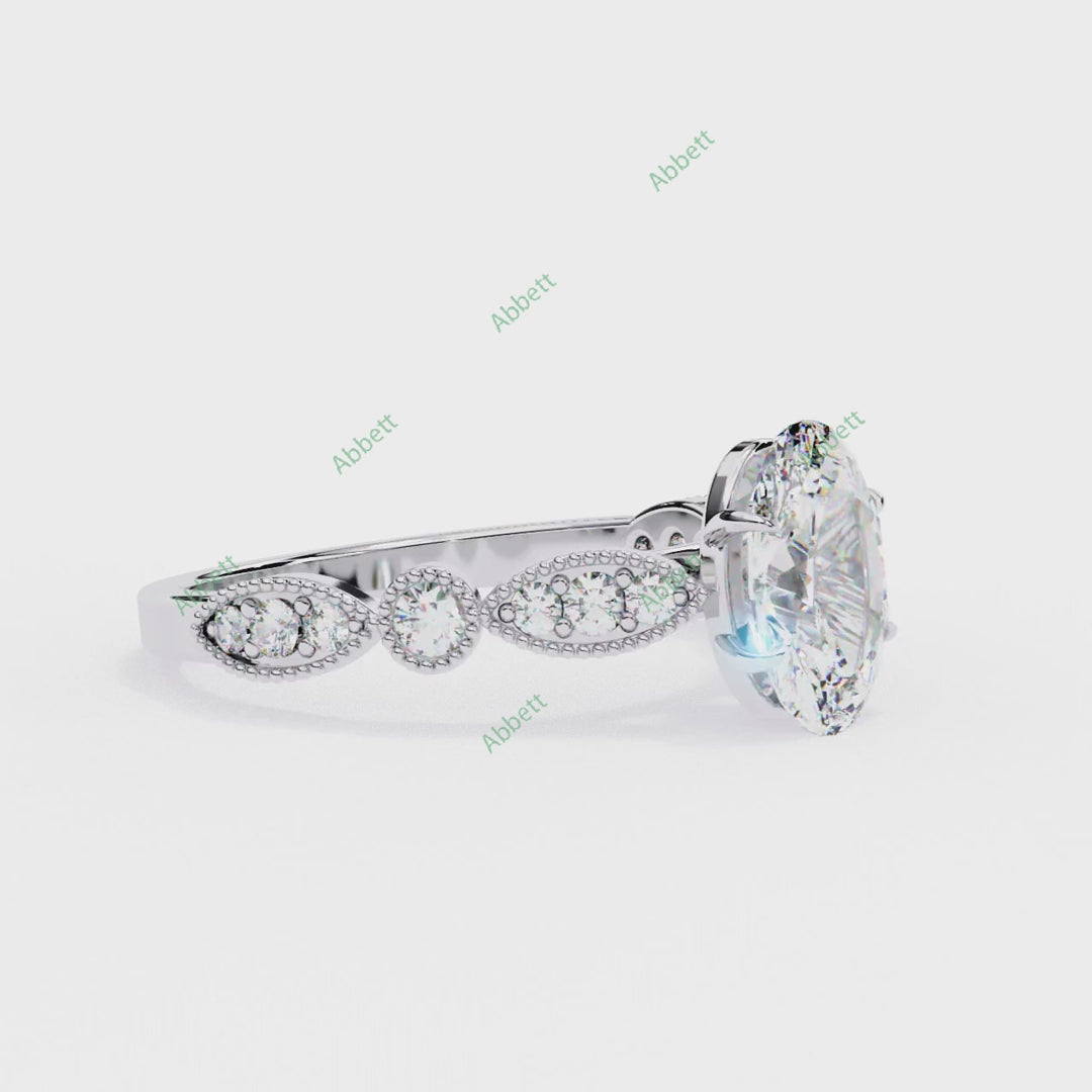 Accented Engagement Ring ENAC1529