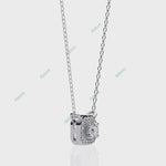 Load and play video in Gallery viewer, Round Halo Pendant PE1261
