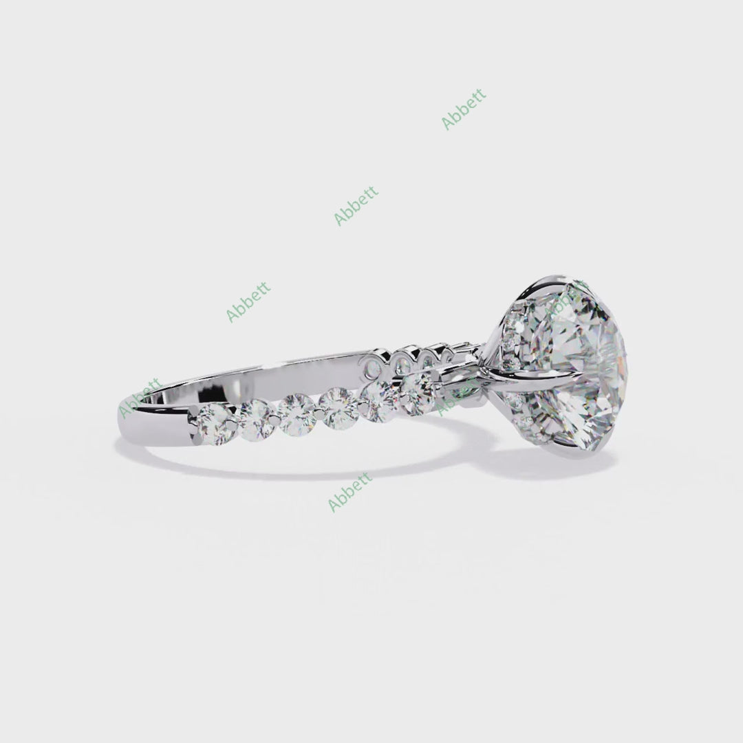 Hidden Halo Engagement Ring ENHI1140