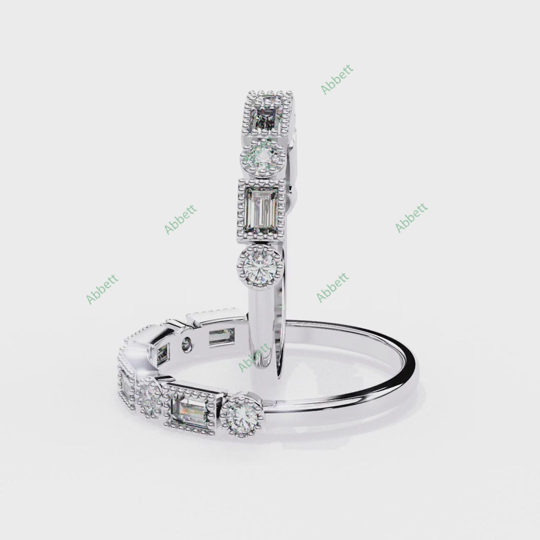 Fancy Wedding Band WEAN1036