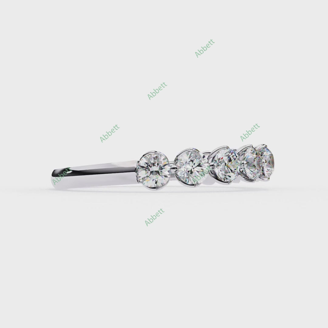 Anniversary Wedding Band WEAN1010