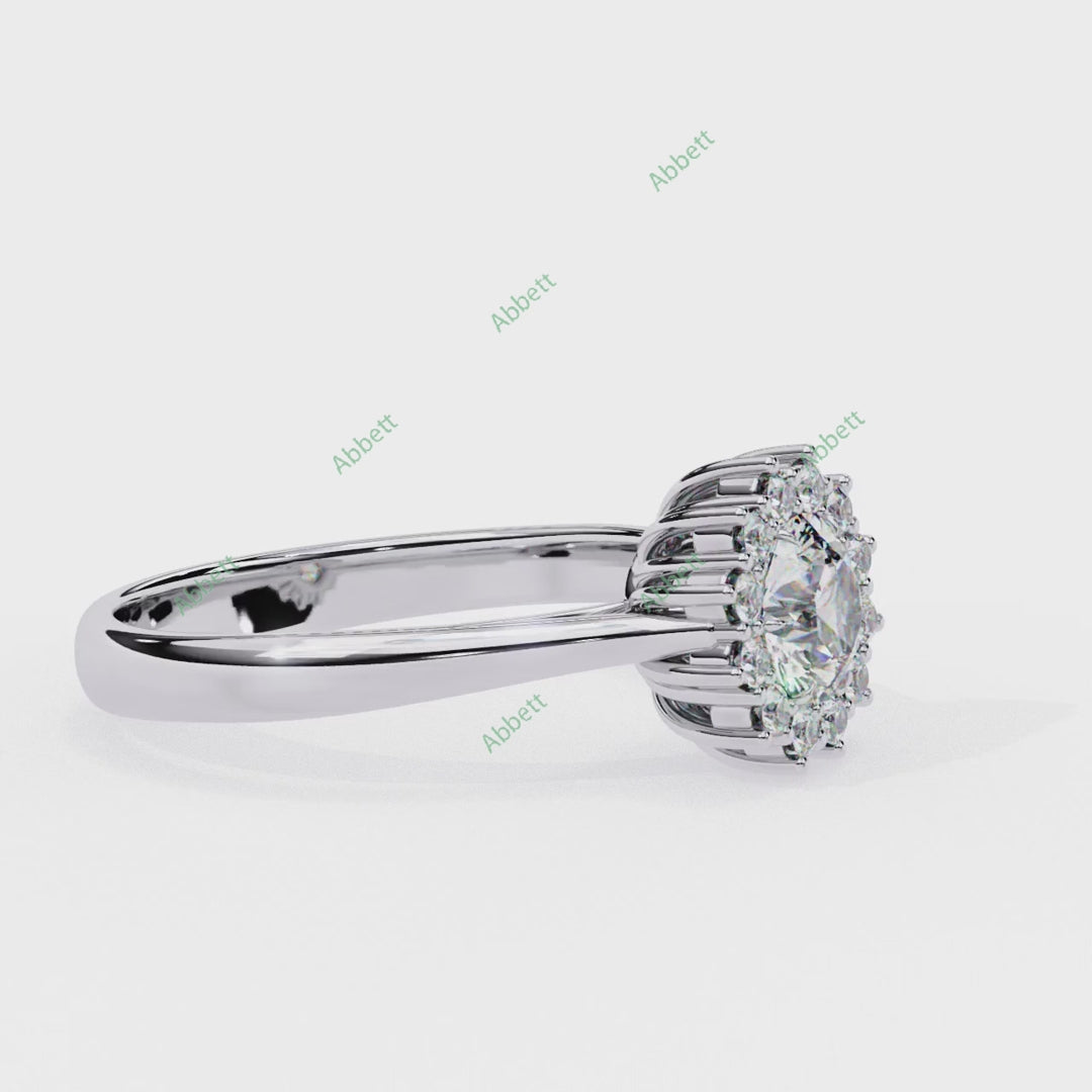 Halo Engagement Ring ENHA1500