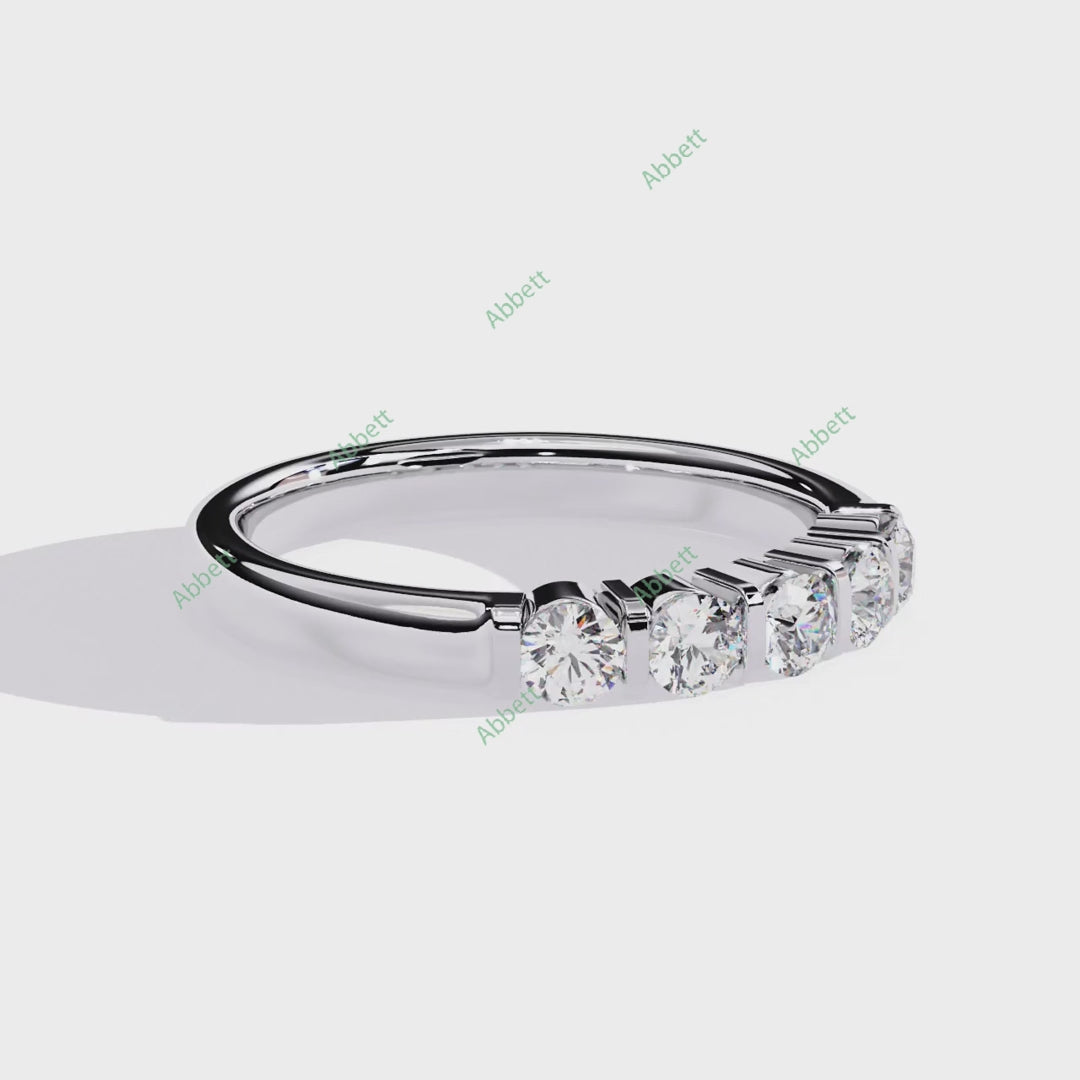 Anniversary Wedding Band WEAN1048