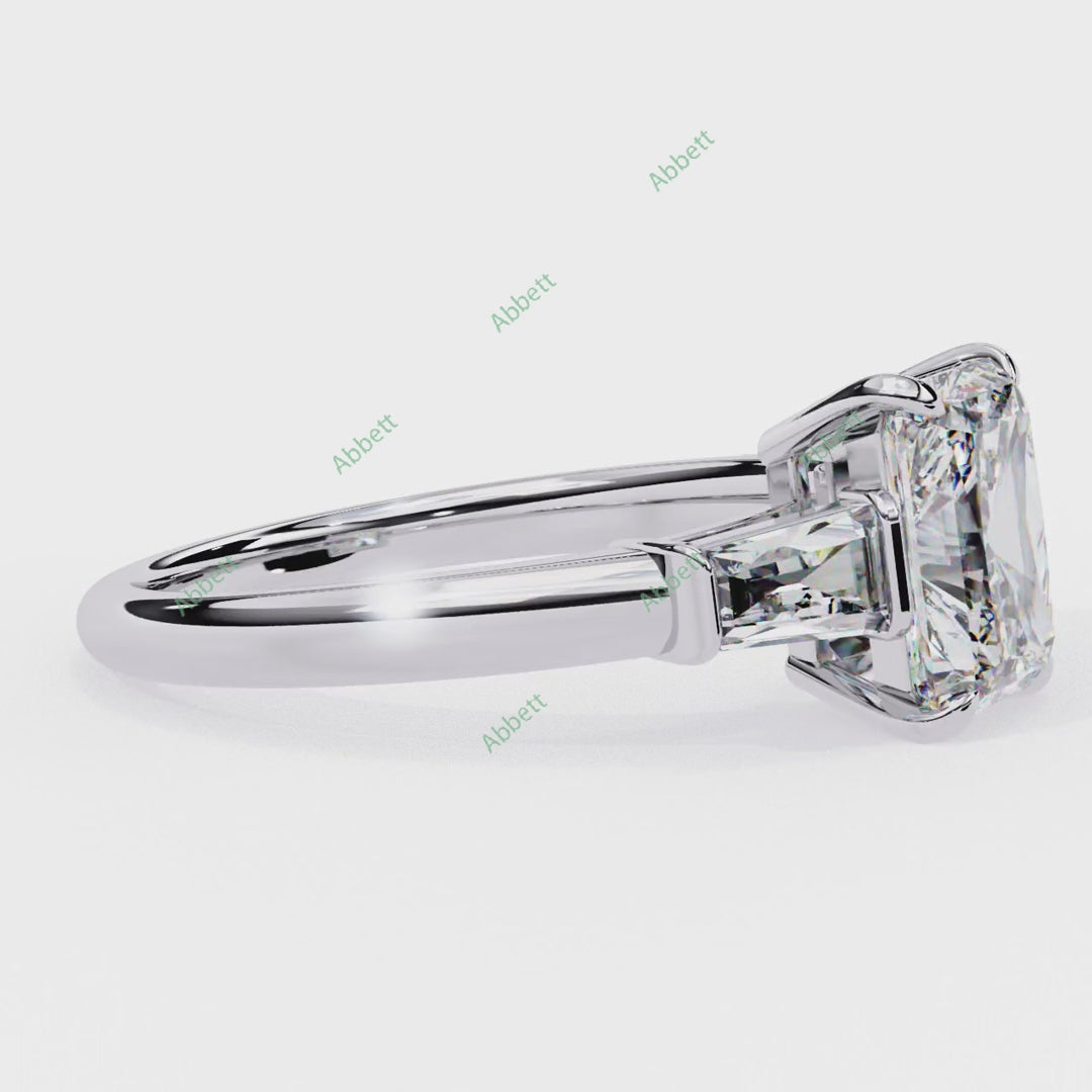 Three Stone Engagement Ring ENTH1061