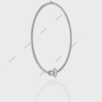 Load and play video in Gallery viewer, Round Tennis Necklace NETE1306
