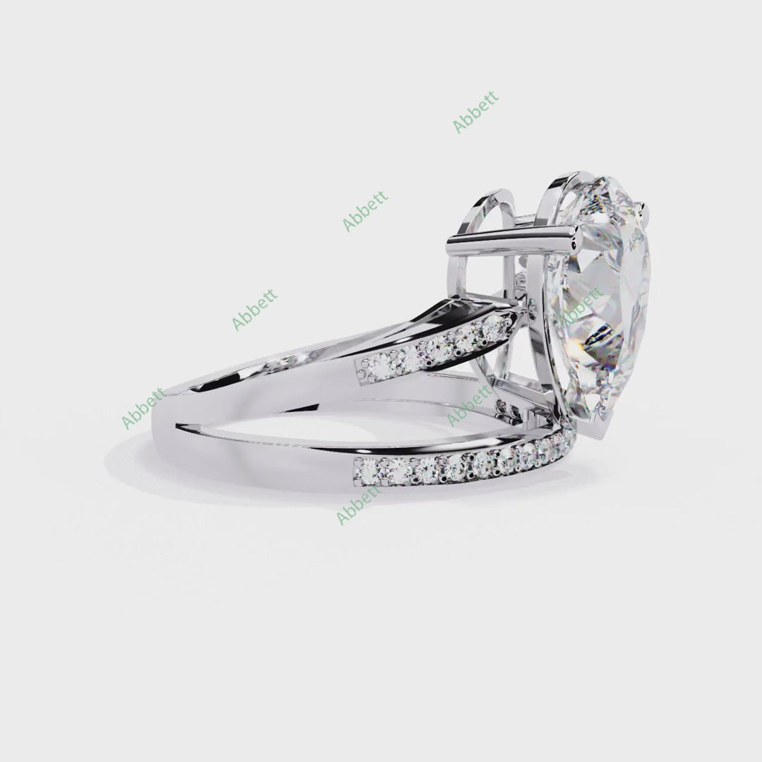 Accented Engagement Ring ENAC1191