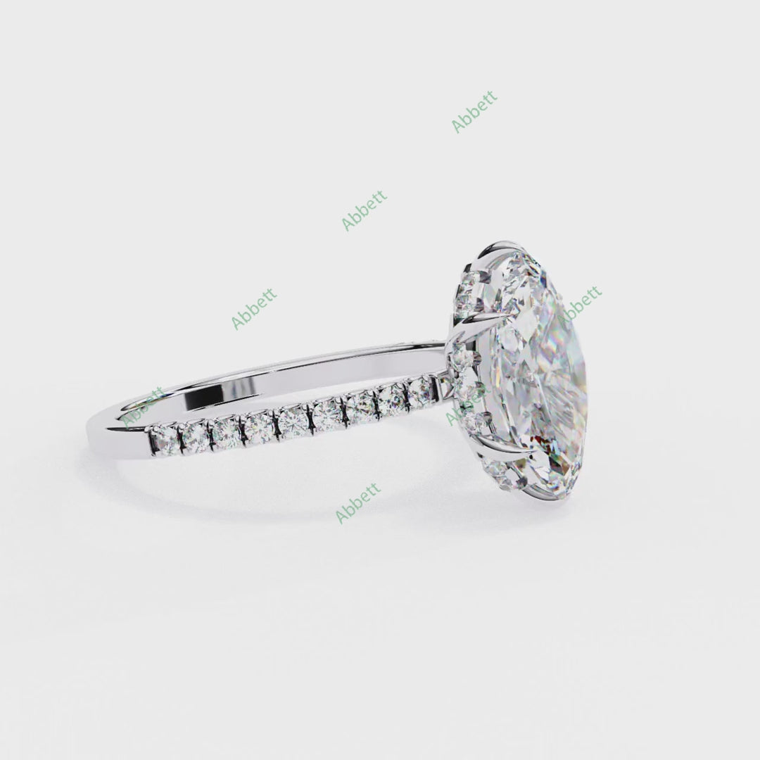 Hidden Halo Engagement Ring ENHI1566