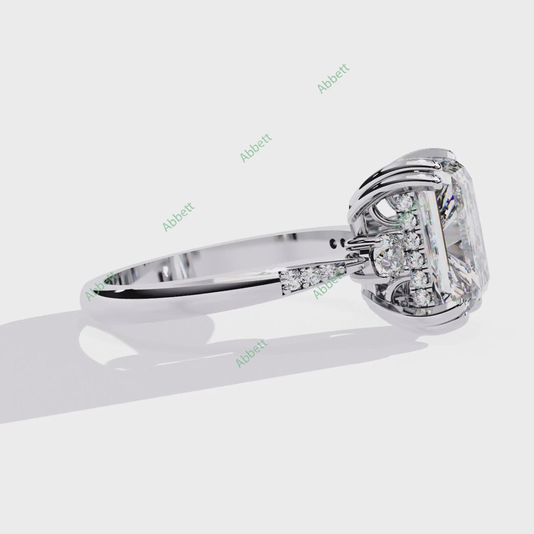 Three Stone Engagement Ring ENTH1116
