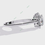 Load and play video in Gallery viewer, Halo Engagement Ring ENHA1111
