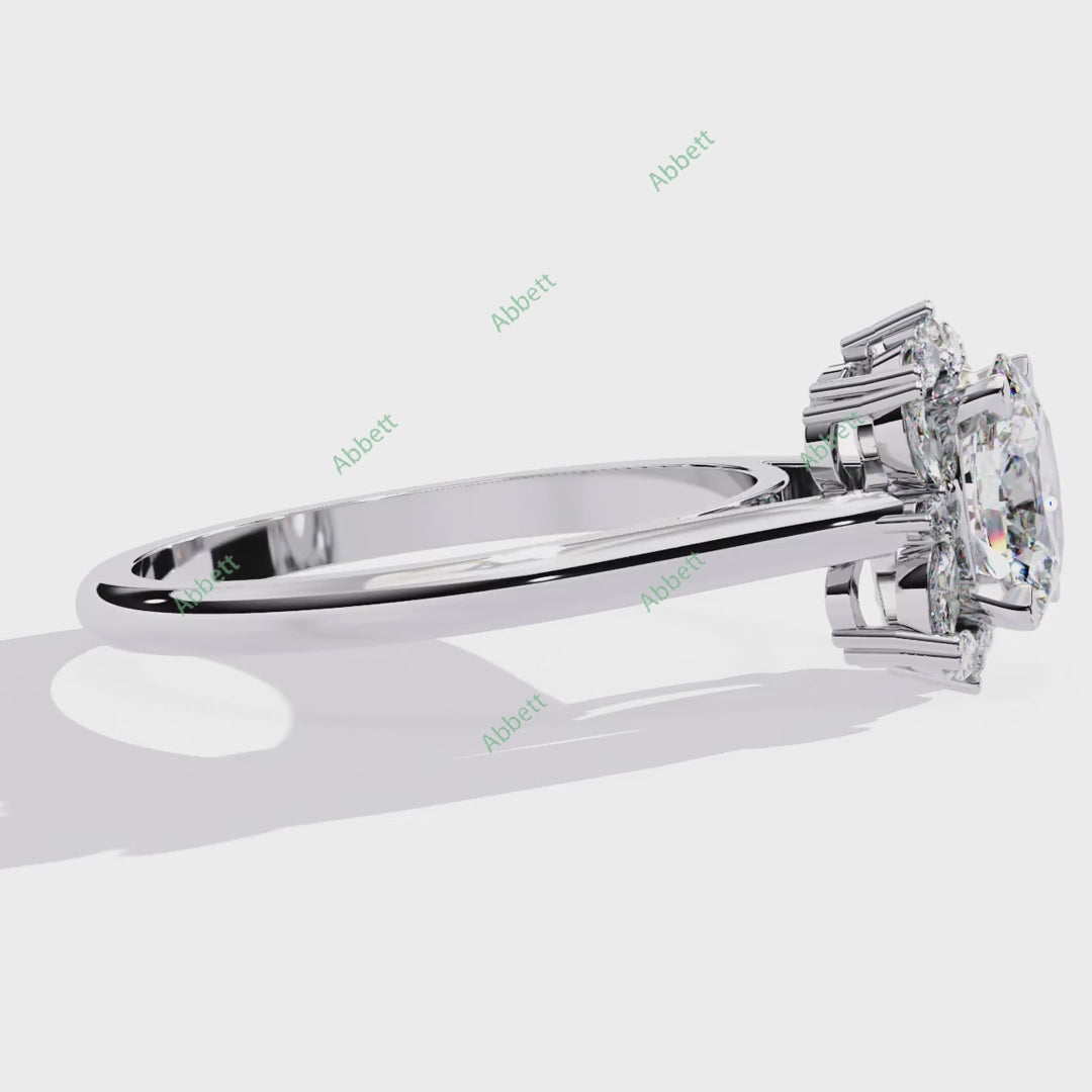 Halo Engagement Ring ENHA1111