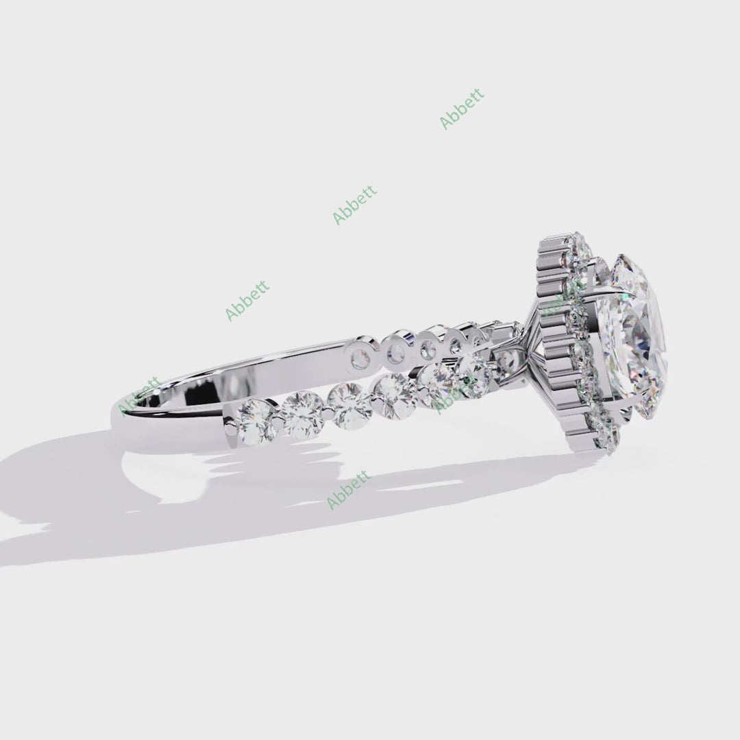 Halo Engagement Ring ENHA1112