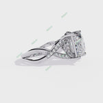 Load and play video in Gallery viewer, Accented Engagement Ring ENAC1223
