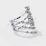 Load and play video in Gallery viewer, Accented Engagement Ring ENAC1196
