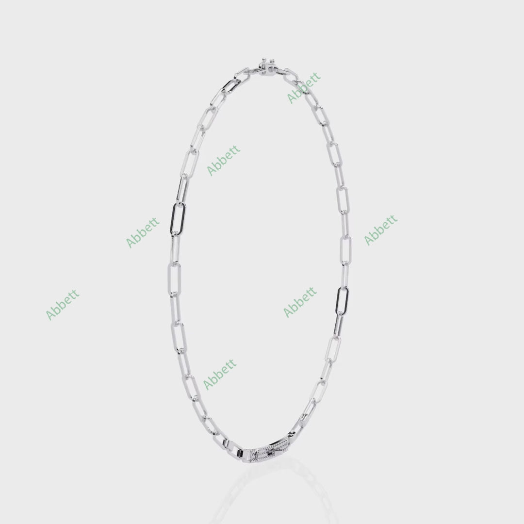 Lock Fashion Necklace NELO1285