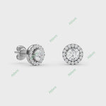 Load and play video in Gallery viewer, Halo Stud Earring STHA030
