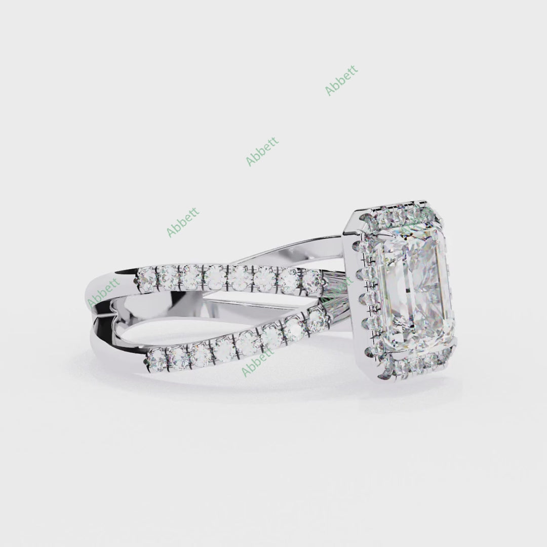 Halo Engagement Ring ENHA1086