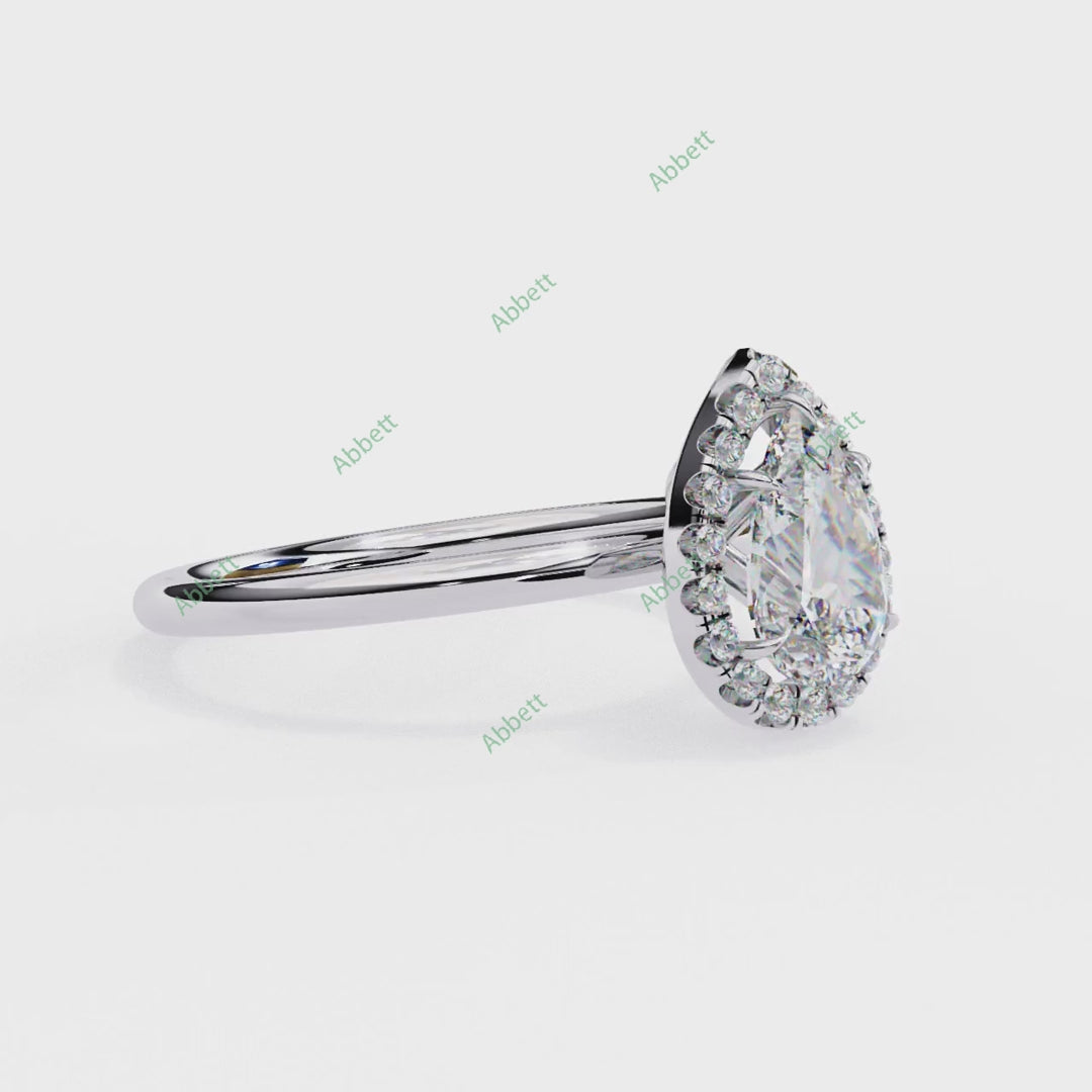 Halo Engagement Ring ENHA1591