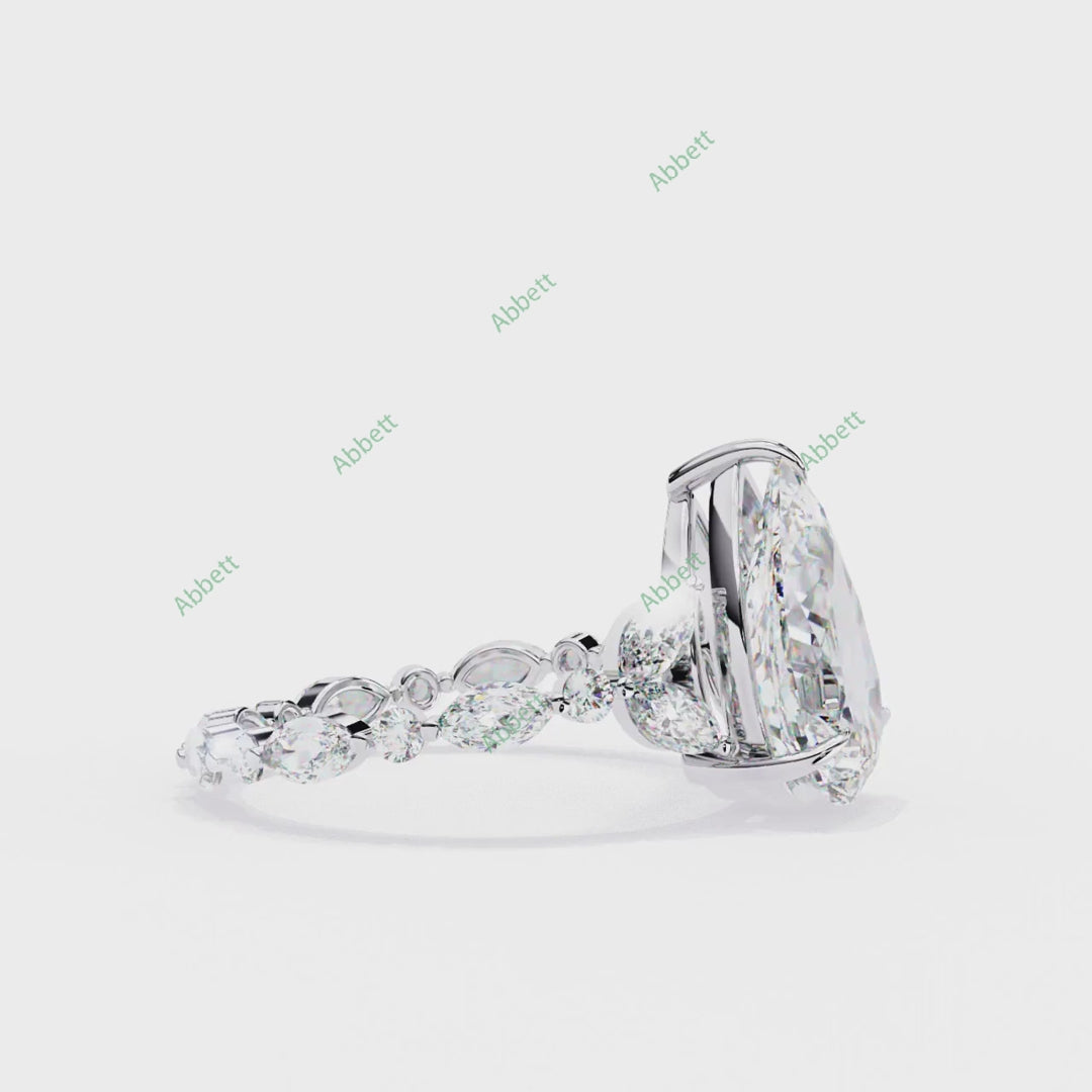 Accented Engagement Ring ENAC1132