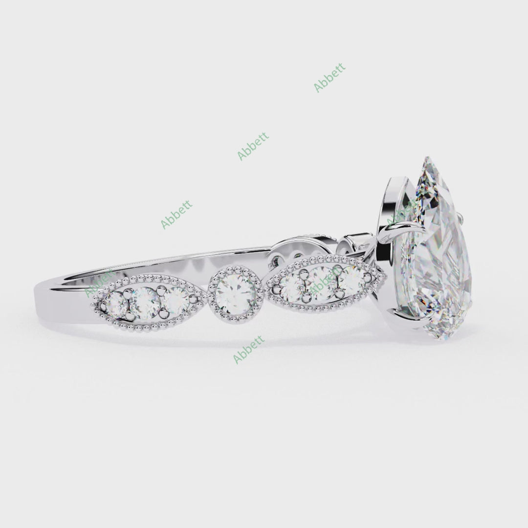 Accented Engagement Ring ENAC1530
