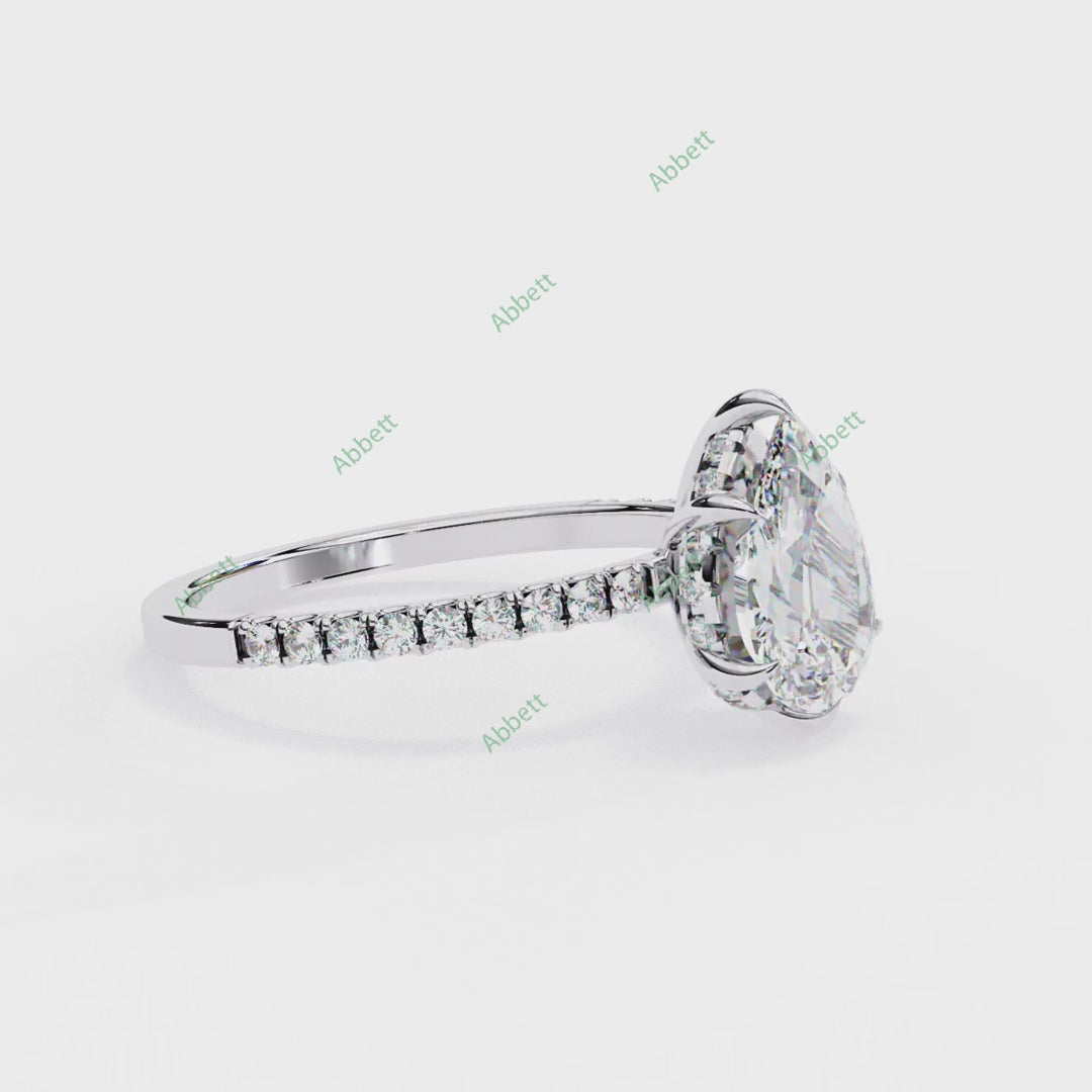 Hidden Halo Engagement Ring ENHI1567