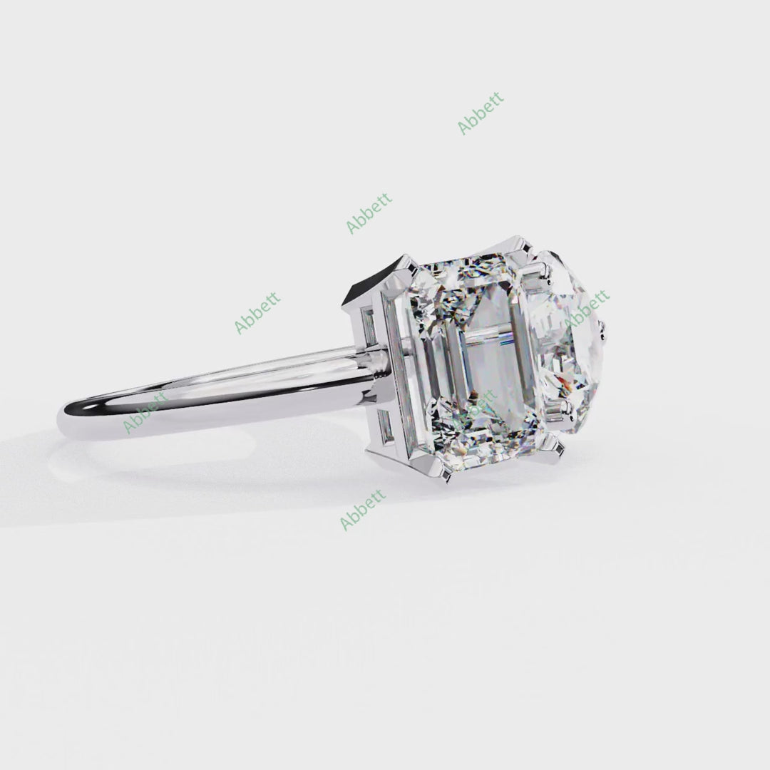 Two Stone Engagement Ring ENTW1167