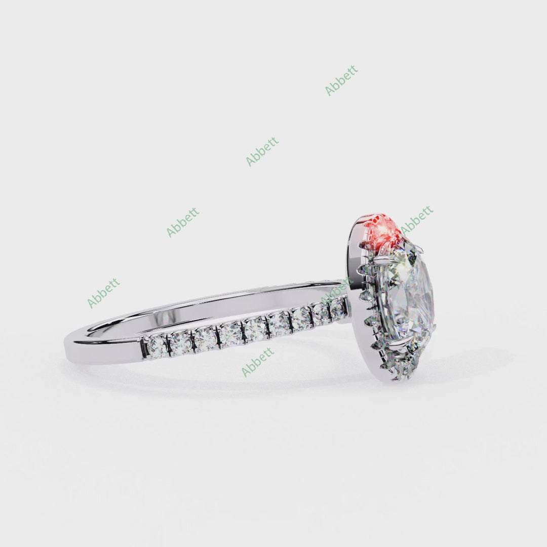 Halo Engagement Ring ENHA1484