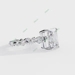 Load and play video in Gallery viewer, Accented Engagement Ring ENAC1562
