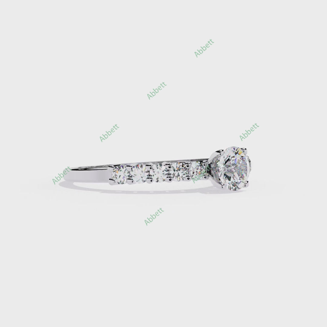 Accented Engagement Ring ENAC1208