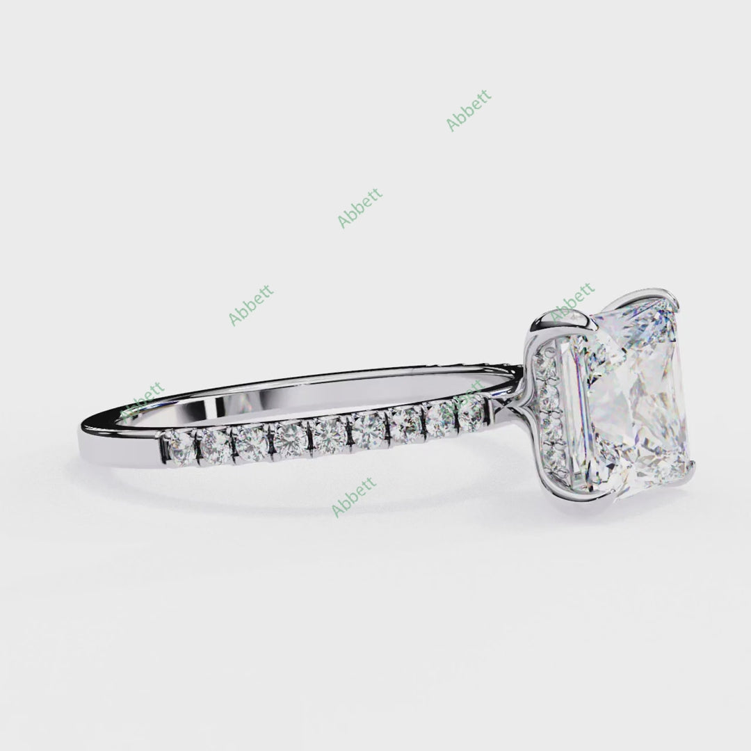 Hidden Halo Engagement Ring ENHI1160